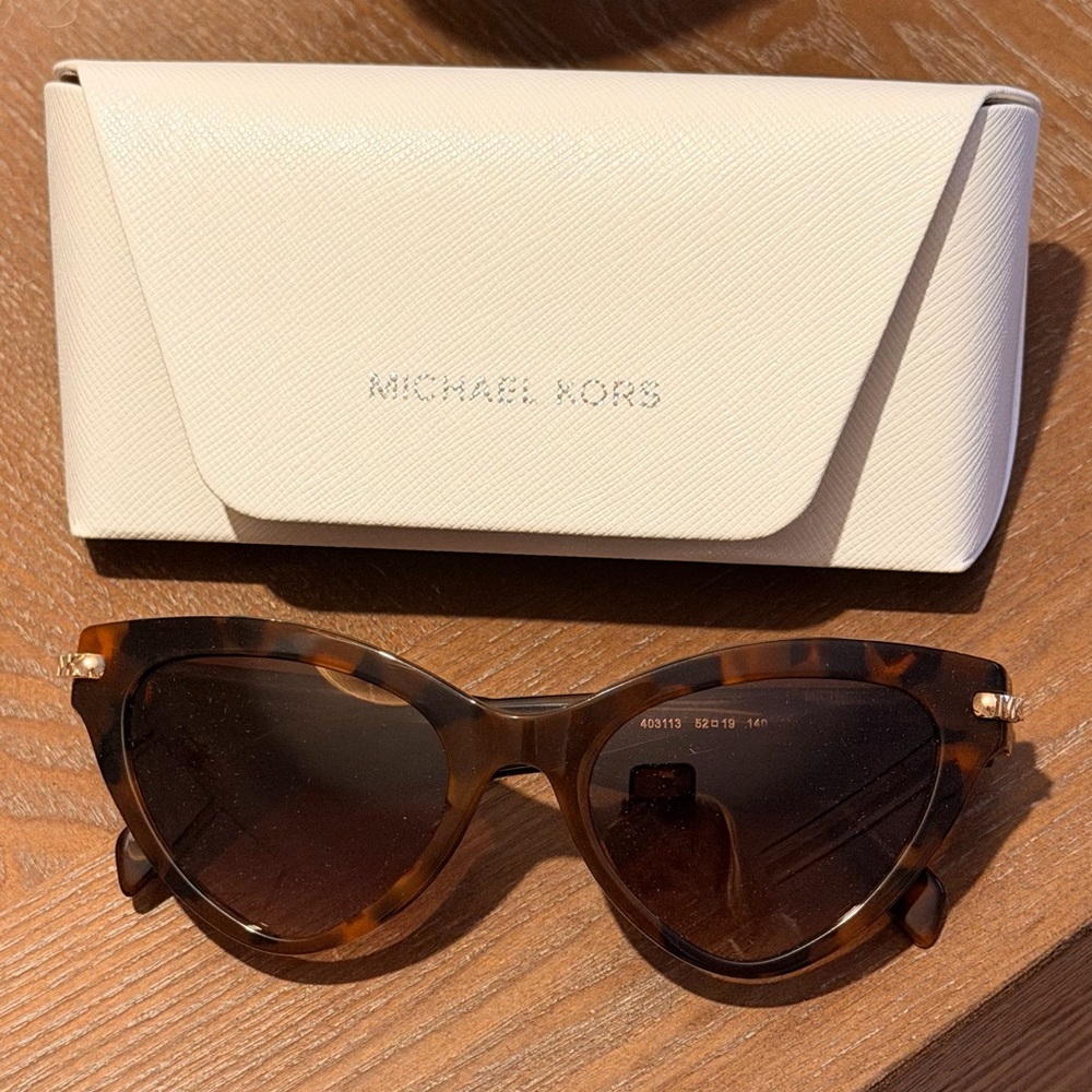 Michael Kors Brown Tortoise Sunglasses - Picture 2 of 6